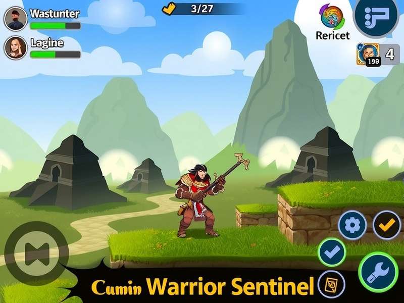 Cumin Warrior Sentinel Game Screenshot